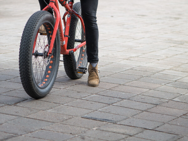 Don’t fat bike tires absorb a lot of shock?